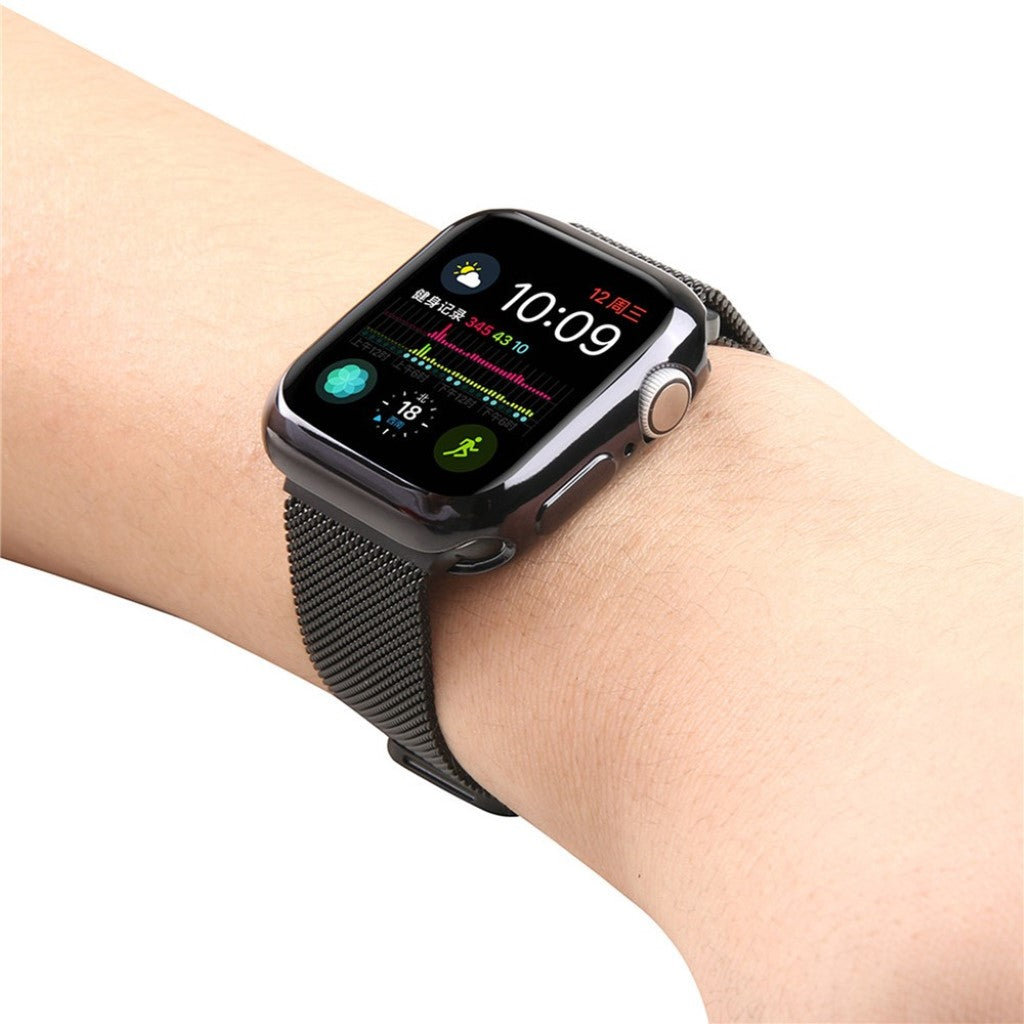 Meget Fed Apple Watch Series 4 40mm Silikone Cover - Sort#serie_1