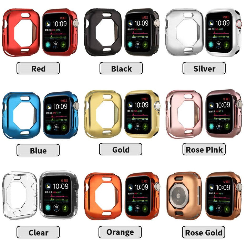 Meget Fed Apple Watch Series 4 40mm Silikone Cover - Sort#serie_1