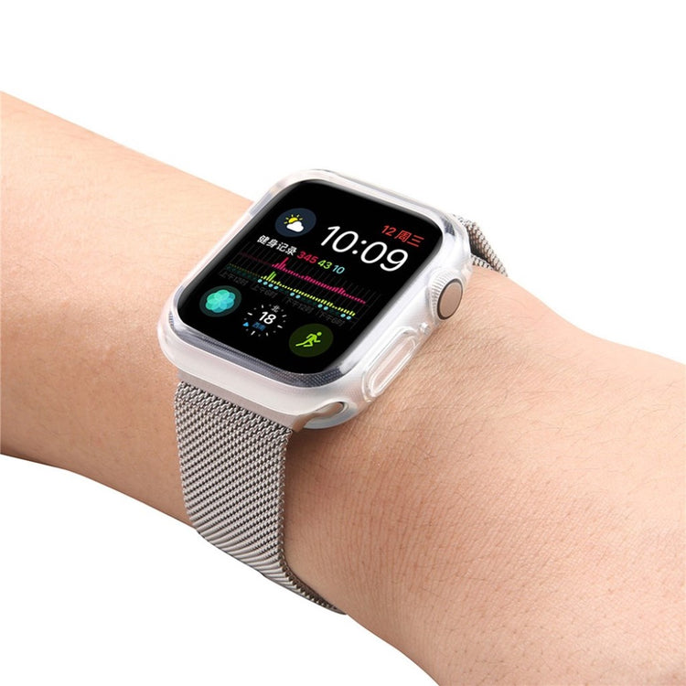 Meget Fed Apple Watch Series 4 40mm Silikone Cover - Gennemsigtig#serie_3