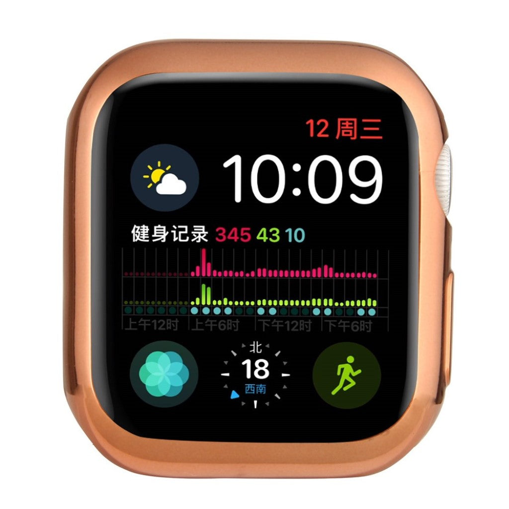 Meget Fed Apple Watch Series 4 40mm Silikone Cover - Guld#serie_6