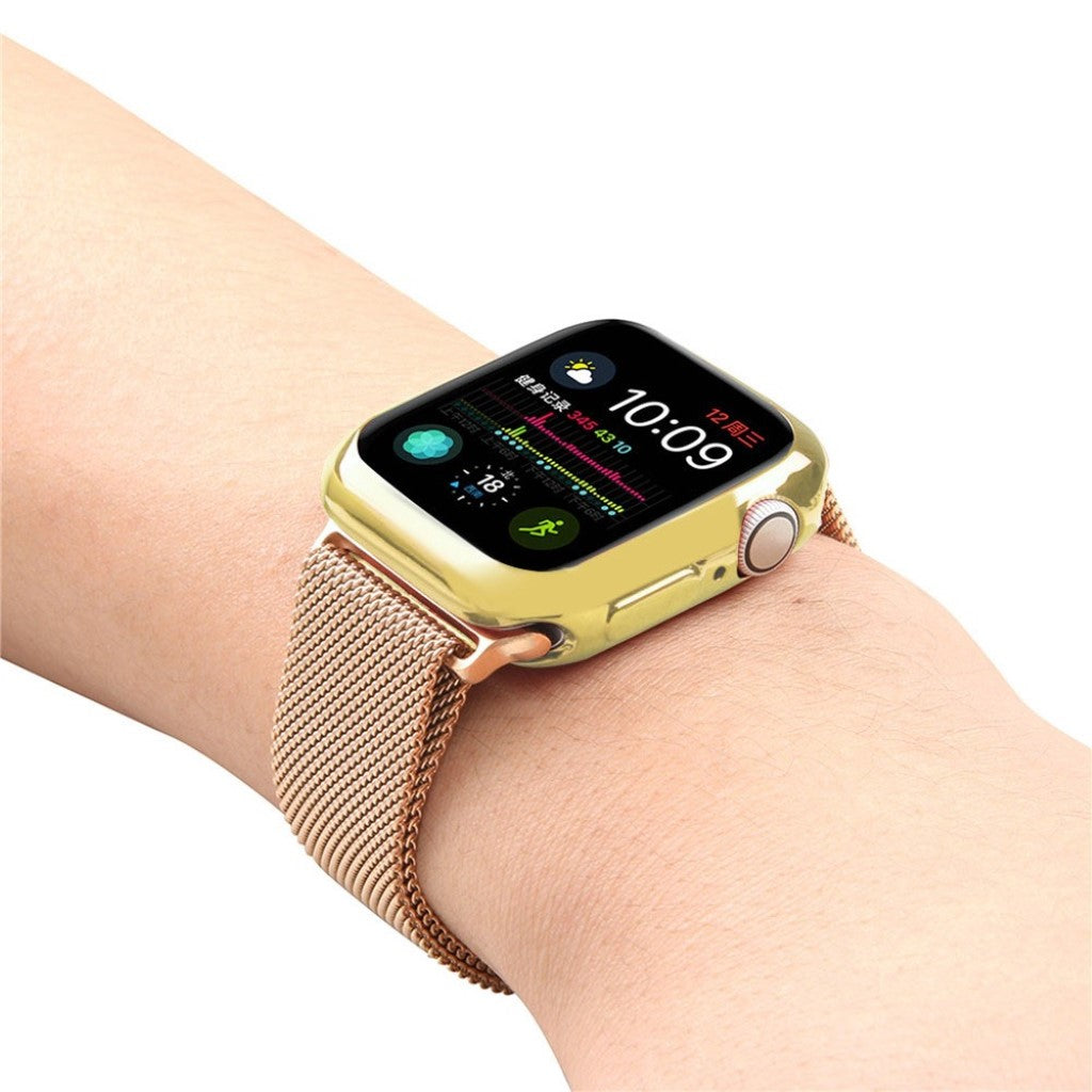 Meget Fed Apple Watch Series 4 40mm Silikone Cover - Guld#serie_7