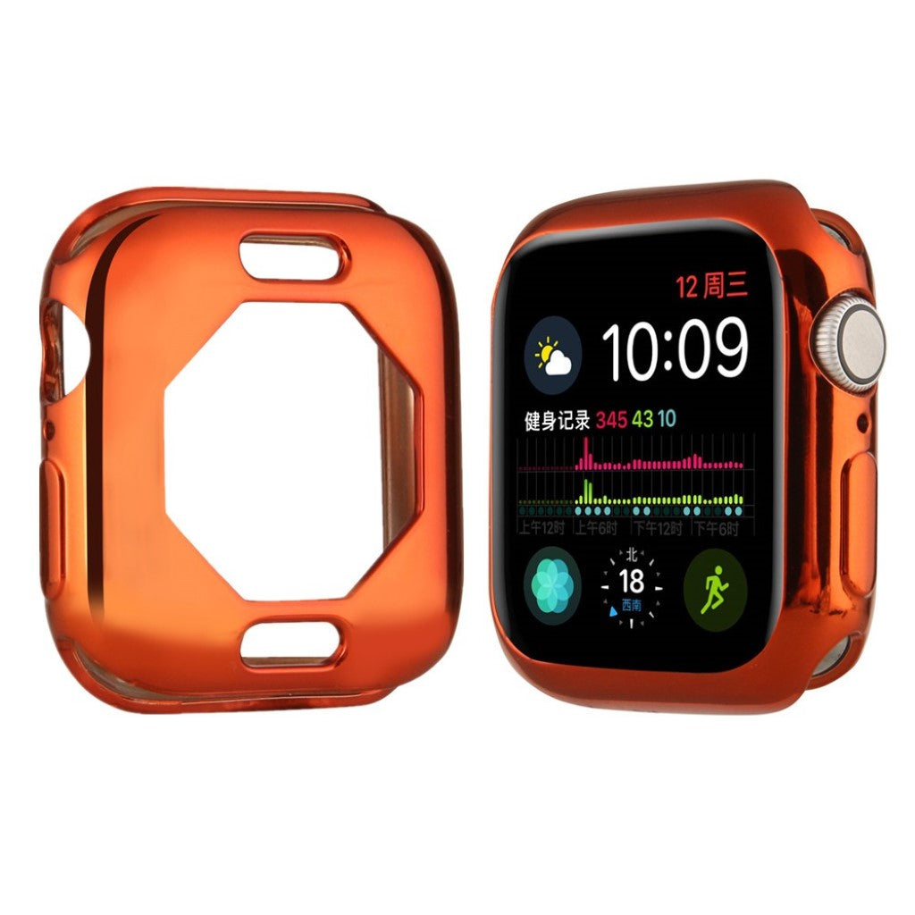 Meget Fed Apple Watch Series 4 40mm Silikone Cover - Orange#serie_8