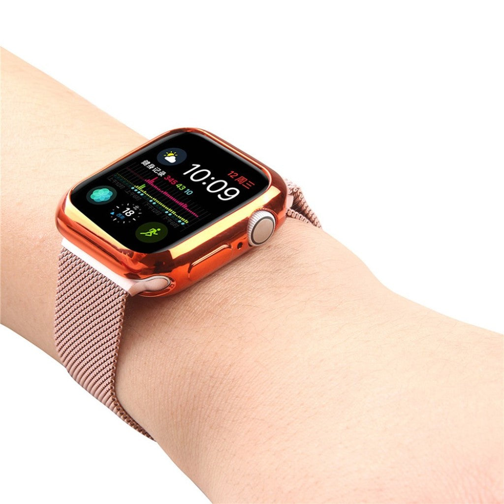 Meget Fed Apple Watch Series 4 40mm Silikone Cover - Orange#serie_8