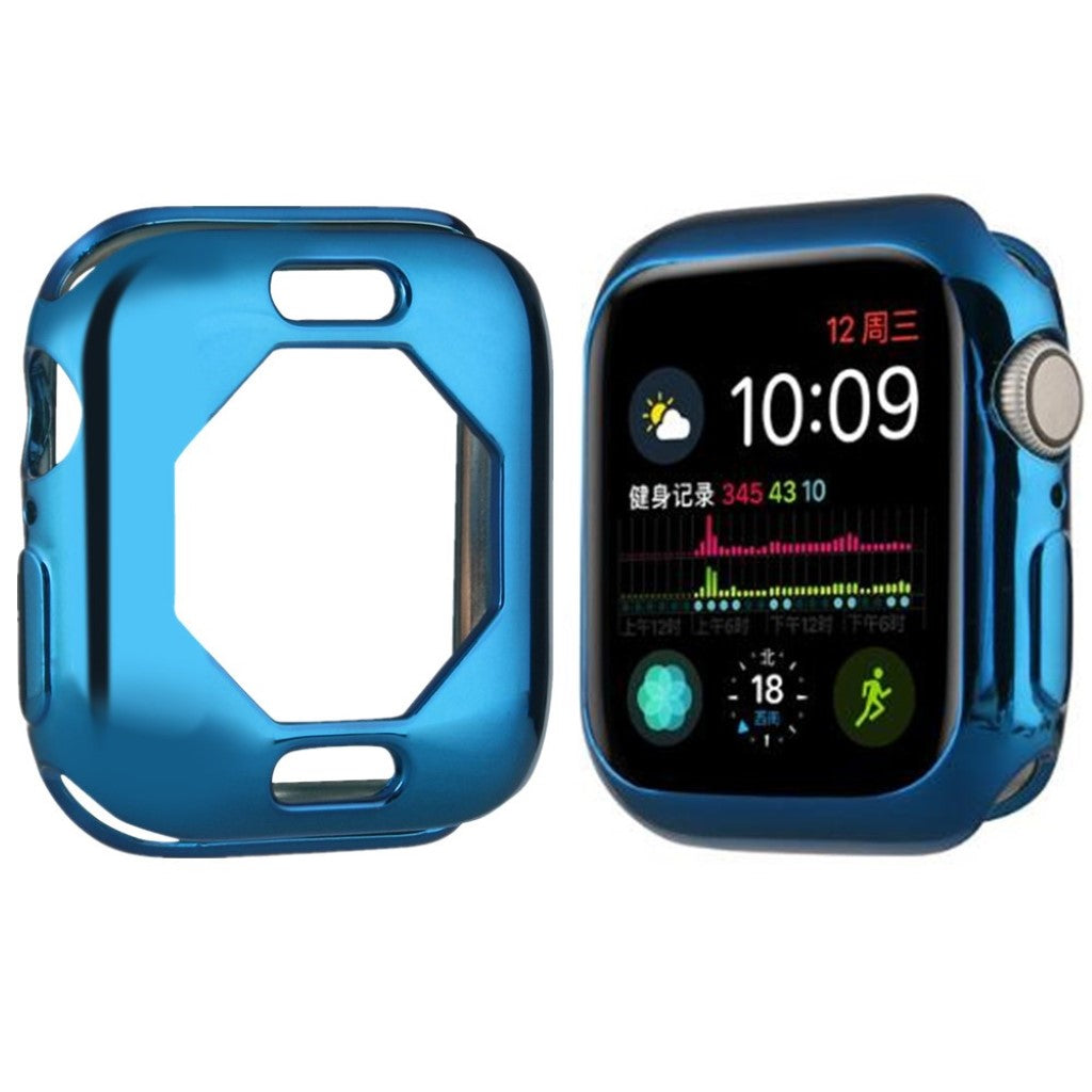 Meget Fed Apple Watch Series 4 40mm Silikone Cover - Blå#serie_9