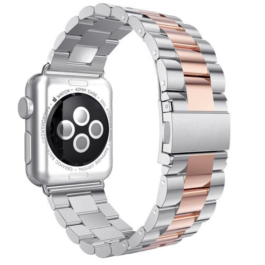 Stilren Apple Watch Series 4 40mm Metal Rem - Sølv#serie_3