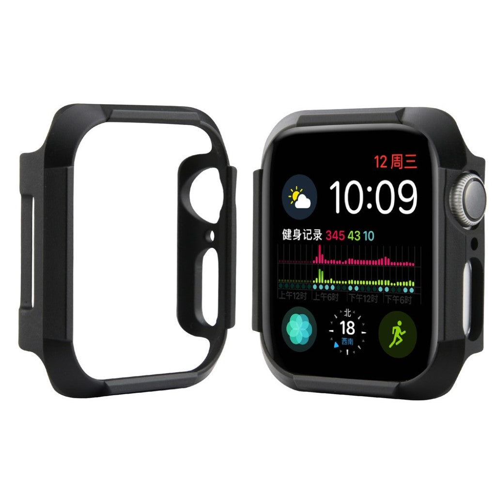 Flot Apple Watch Series 4 40mm Silikone Cover - Sort#serie_1