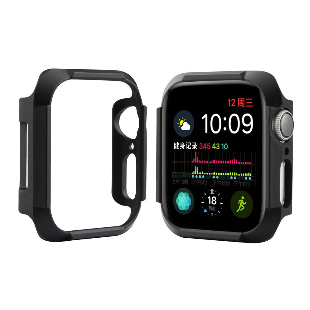 Flot Apple Watch Series 4 40mm Silikone Cover - Sort#serie_1