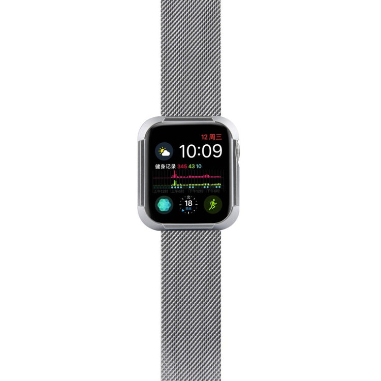 Flot Apple Watch Series 4 40mm Silikone Cover - Sølv#serie_2