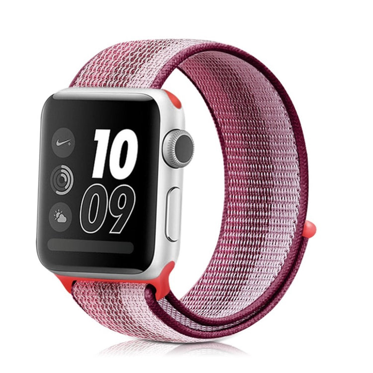 Meget sejt Apple Watch Series 4 40mm Nylon Rem - Rød#serie_3