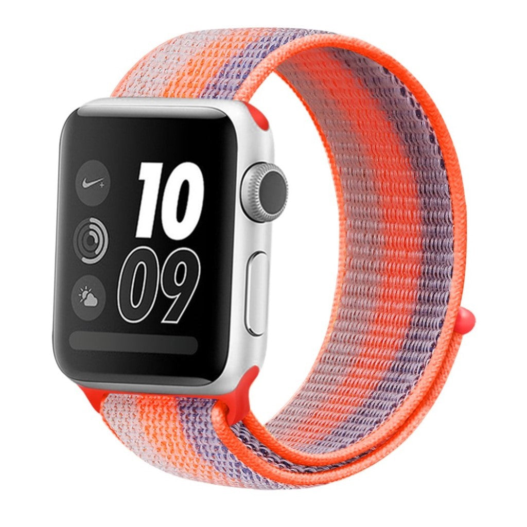 Meget sejt Apple Watch Series 4 40mm Nylon Rem - Orange#serie_5