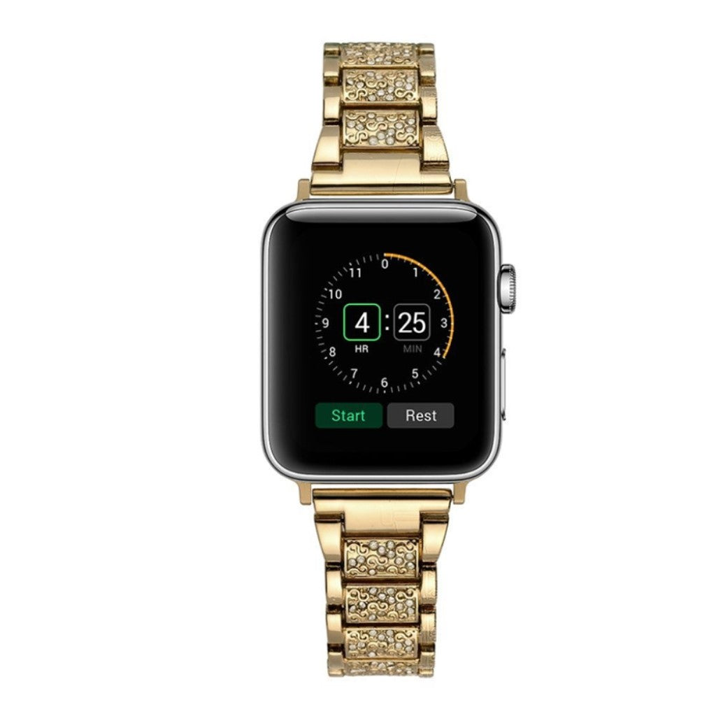 Helt vildt godt Apple Watch Series 4 40mm Metal Rem - Guld#serie_4