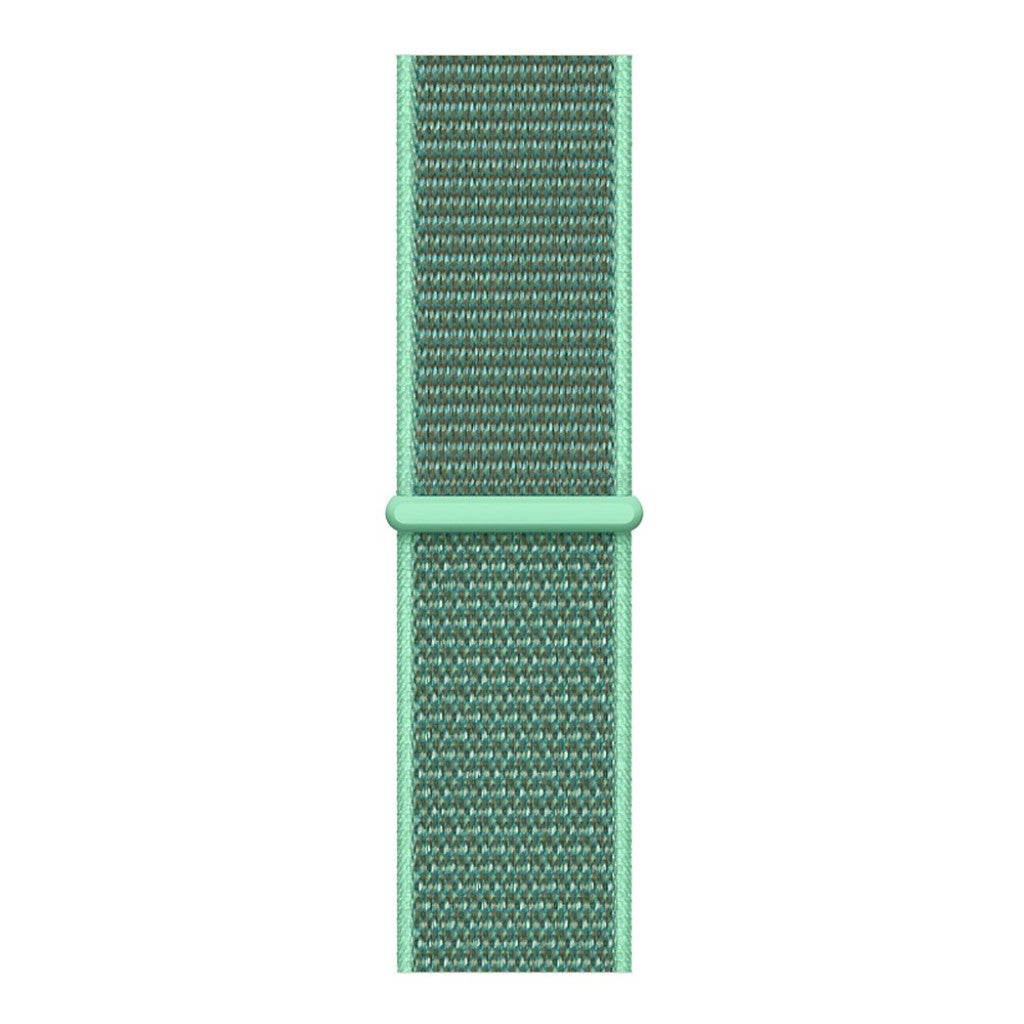 Rigtigt holdbart Apple Watch Series 4 40mm Nylon Rem - Grøn#serie_1