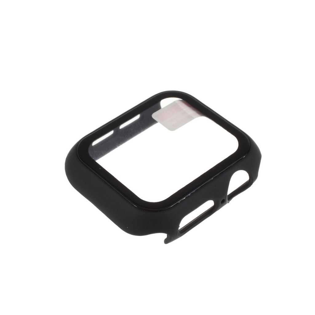 Flot Apple Watch Series 4 40mm Plastik og Glas Cover - Sort#serie_088