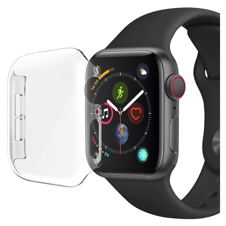 Fint Apple Watch Series 4 40mm Plastik Cover - Gennemsigtig#serie_2