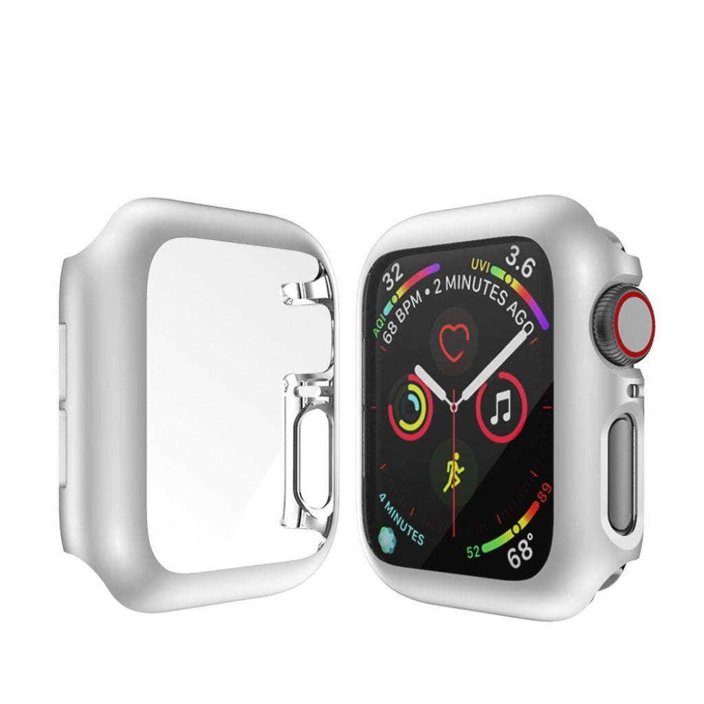 Fint Apple Watch Series 4 40mm Plastik Cover - Sølv#serie_3