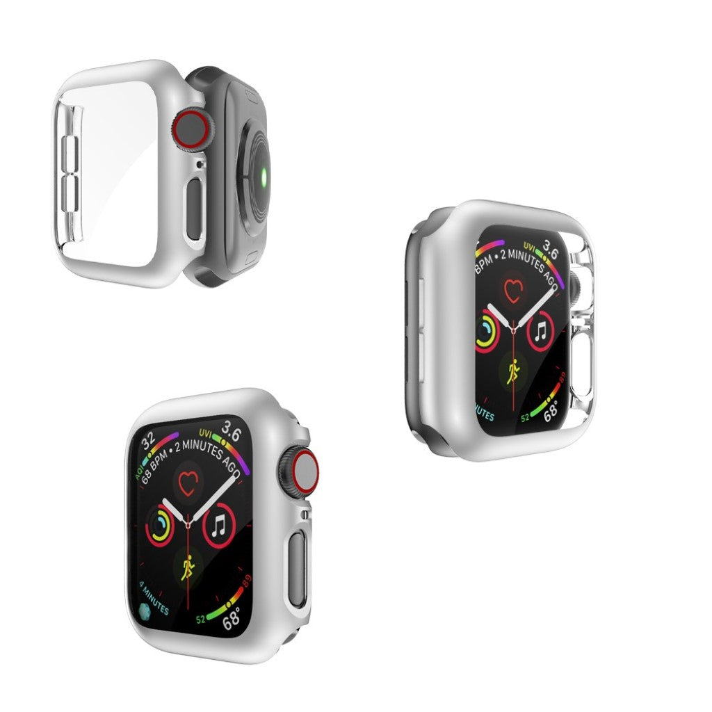 Fint Apple Watch Series 4 40mm Plastik Cover - Sølv#serie_3