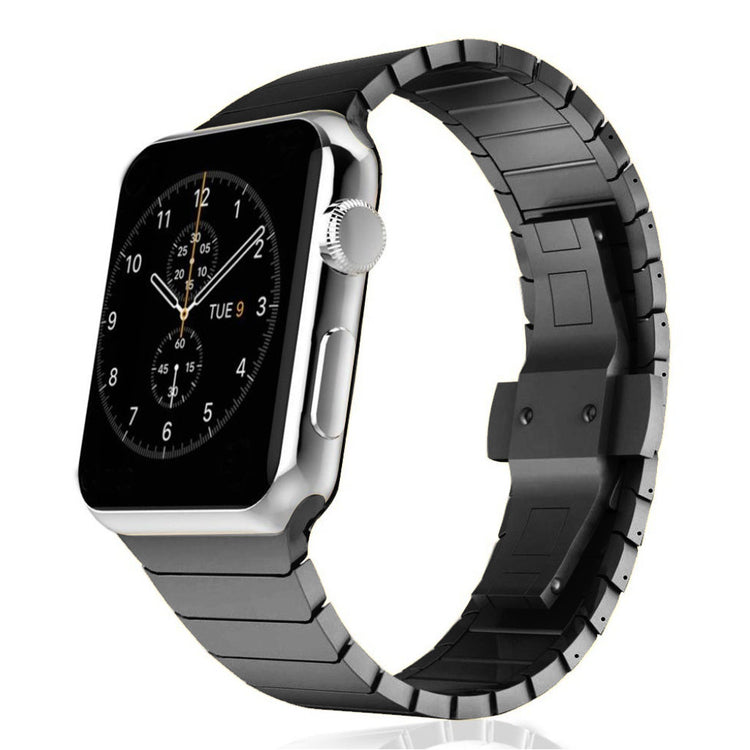 Mega smuk Apple Watch Series 4 44mm Metal Rem - Sort#serie_3