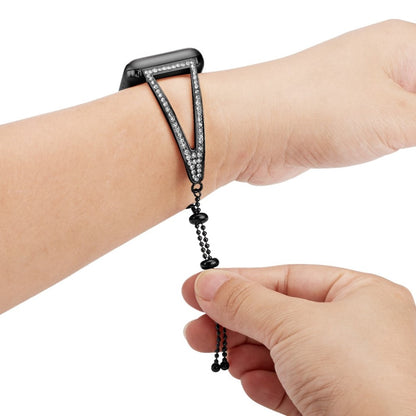 Mega godt Apple Watch Series 4 44mm Metal Rem - Sort#serie_3