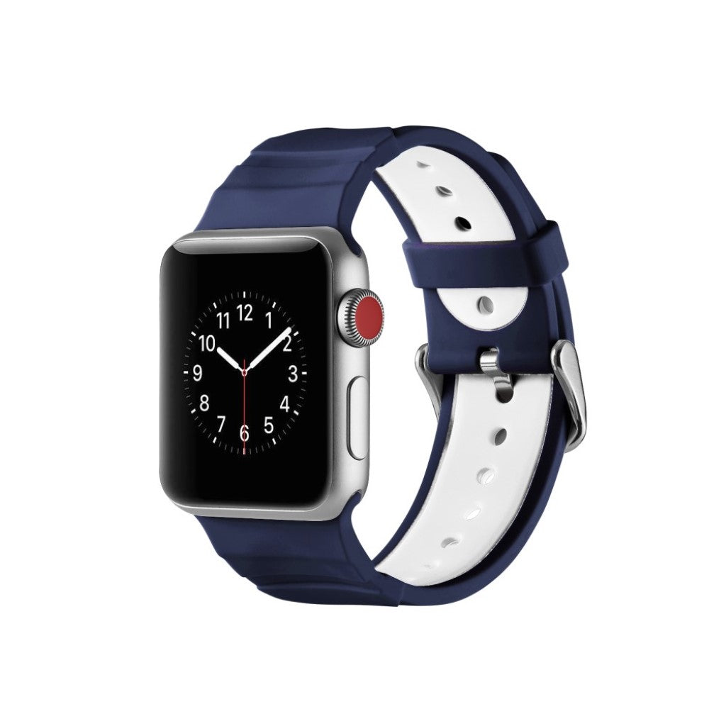 Super fed Apple Watch Series 4 44mm Silikone Rem - Flerfarvet#serie_1