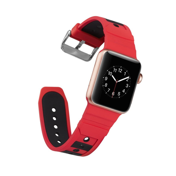 Super fed Apple Watch Series 4 44mm Silikone Rem - Flerfarvet#serie_3