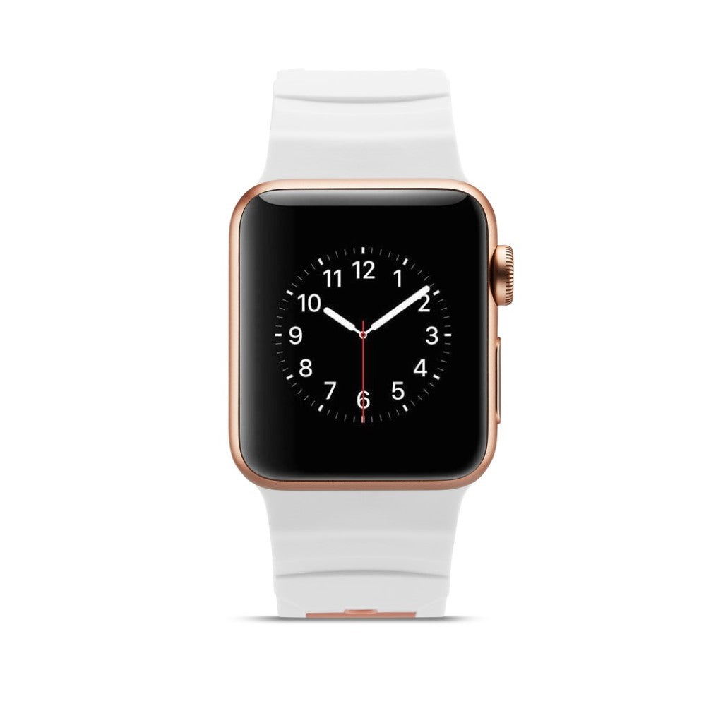 Super fed Apple Watch Series 4 44mm Silikone Rem - Flerfarvet#serie_8