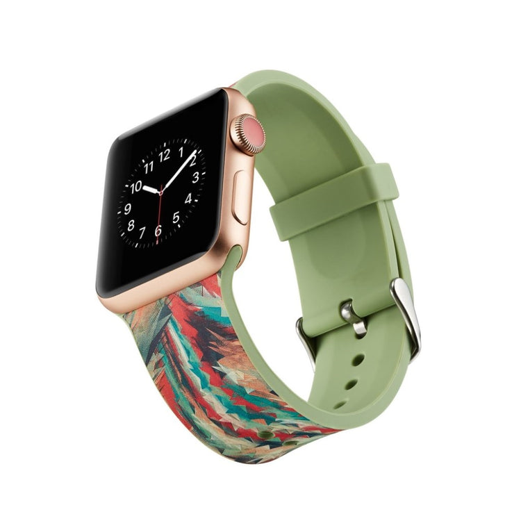 Super godt Apple Watch Series 4 44mm Silikone Rem - Flerfarvet#serie_15