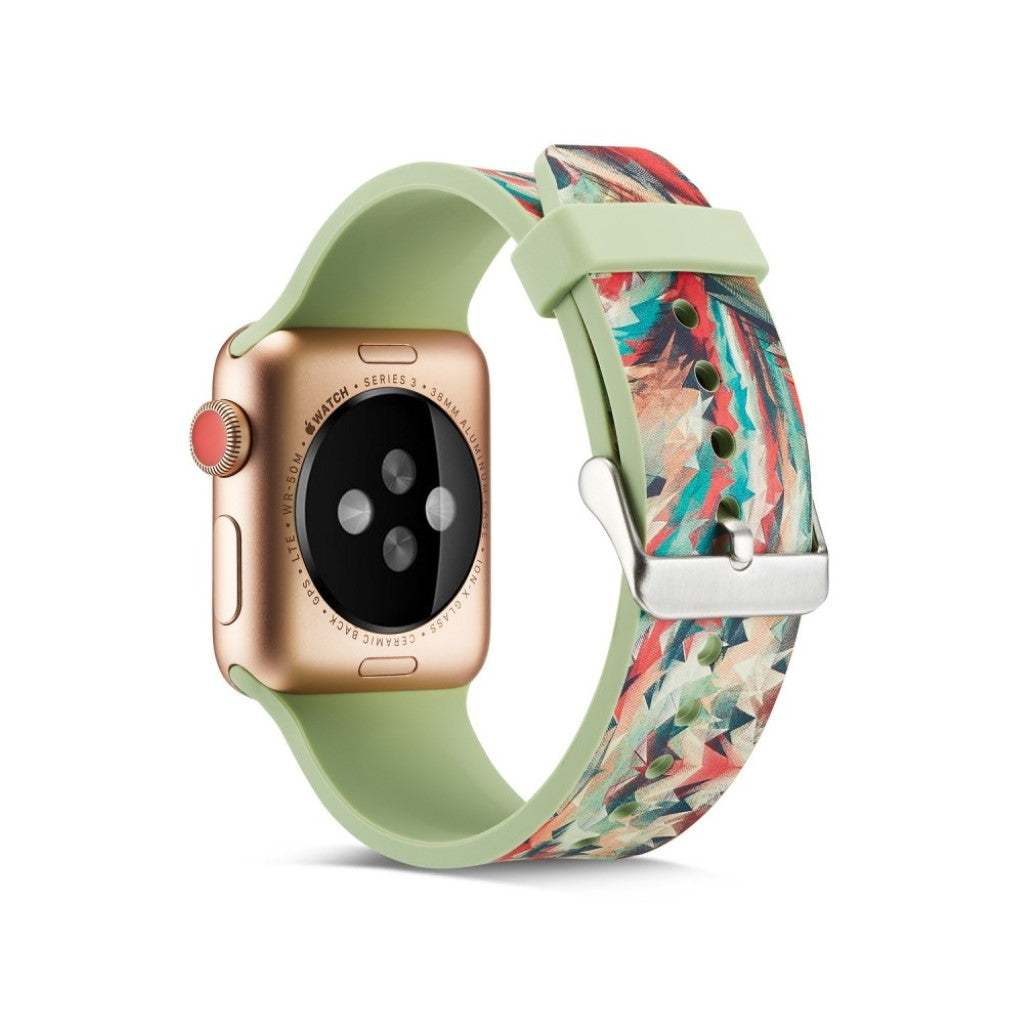 Super godt Apple Watch Series 4 44mm Silikone Rem - Flerfarvet#serie_15