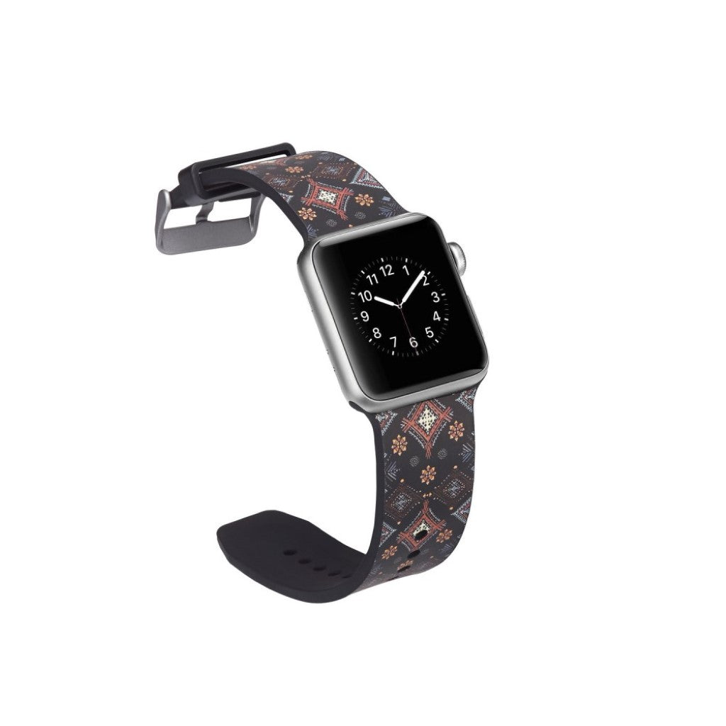 Super godt Apple Watch Series 4 44mm Silikone Rem - Flerfarvet#serie_18