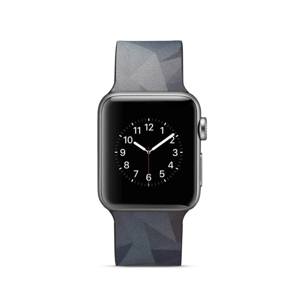 Super godt Apple Watch Series 4 44mm Silikone Rem - Sølv#serie_20