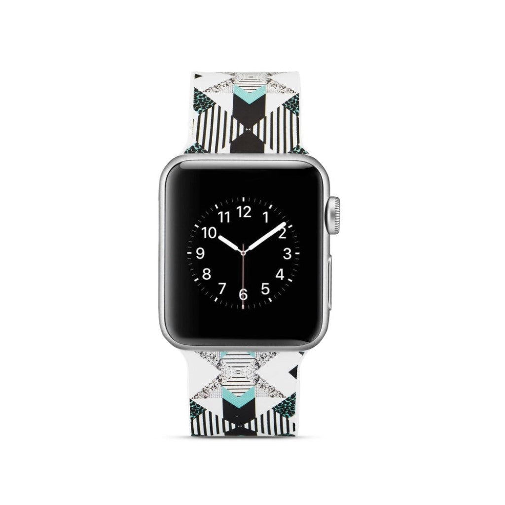 Super godt Apple Watch Series 4 44mm Silikone Rem - Flerfarvet#serie_5