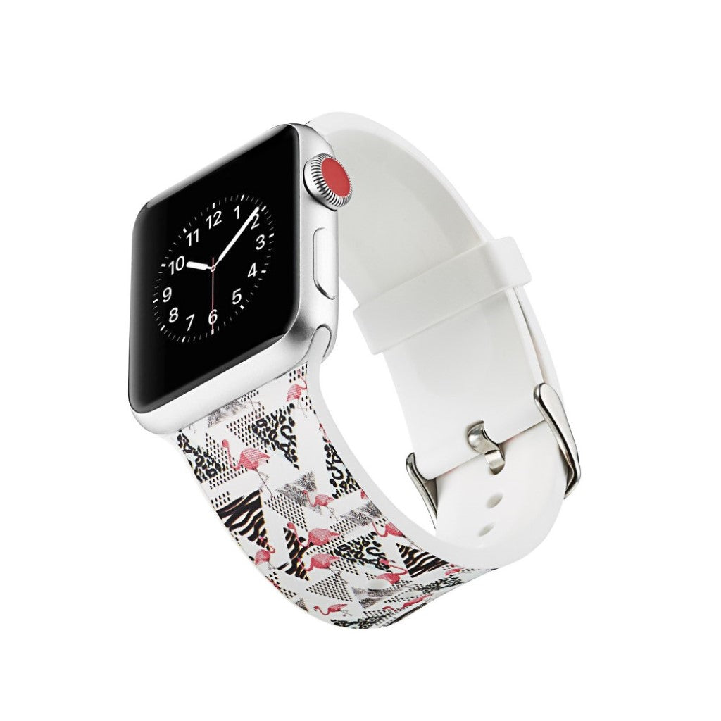 Super godt Apple Watch Series 4 44mm Silikone Rem - Flerfarvet#serie_6