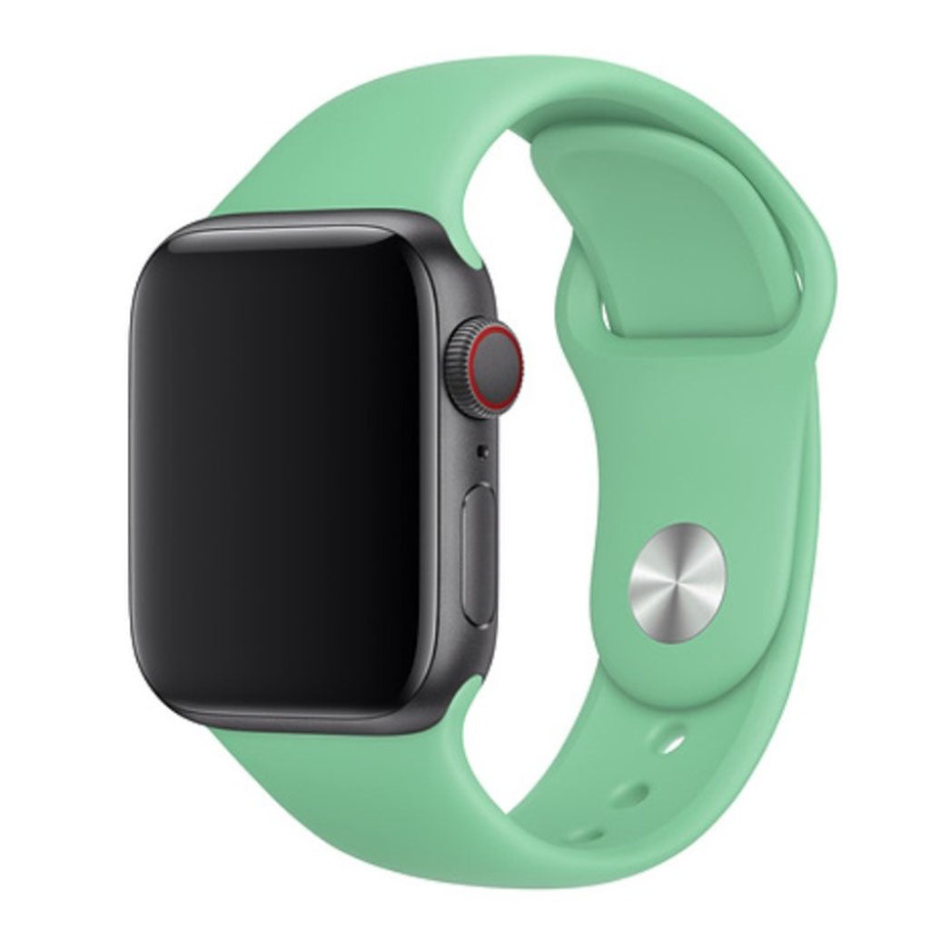 Super skøn Apple Watch Series 4 44mm Silikone Rem - Grøn#serie_15