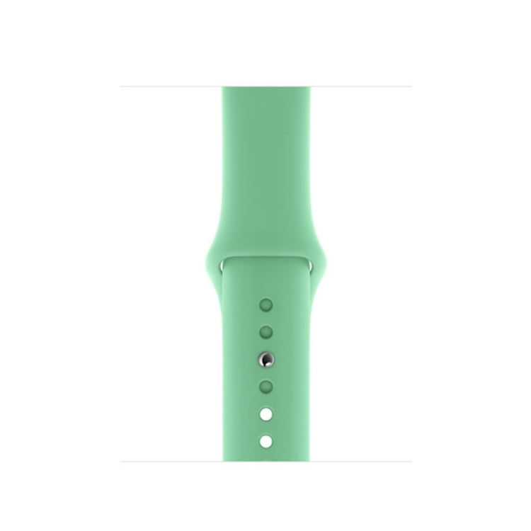 Helt vildt hårdfør Apple Watch Series 4 44mm Silikone Rem - Grøn#serie_15