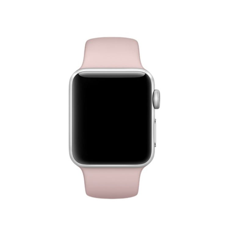 Helt vildt hårdfør Apple Watch Series 4 44mm Silikone Rem - Pink#serie_9