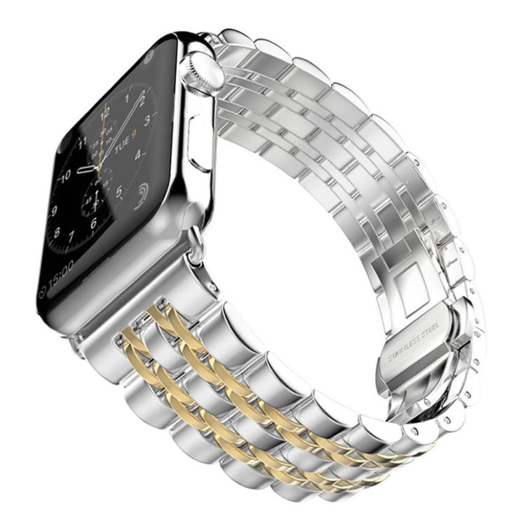 Super fint Apple Watch Series 4 44mm Metal Rem - Sølv#serie_4