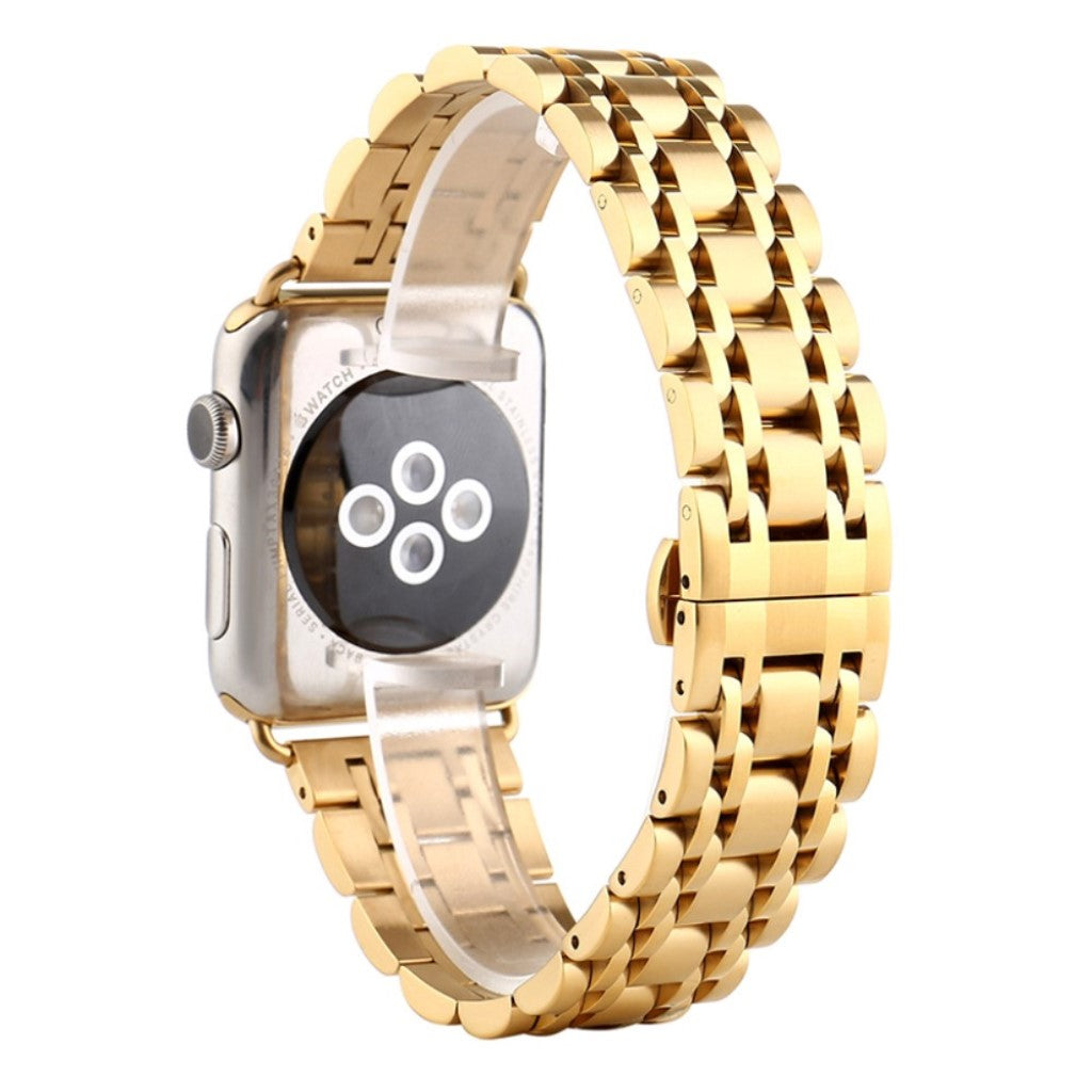 Super fint Apple Watch Series 4 44mm Metal Rem - Guld#serie_6