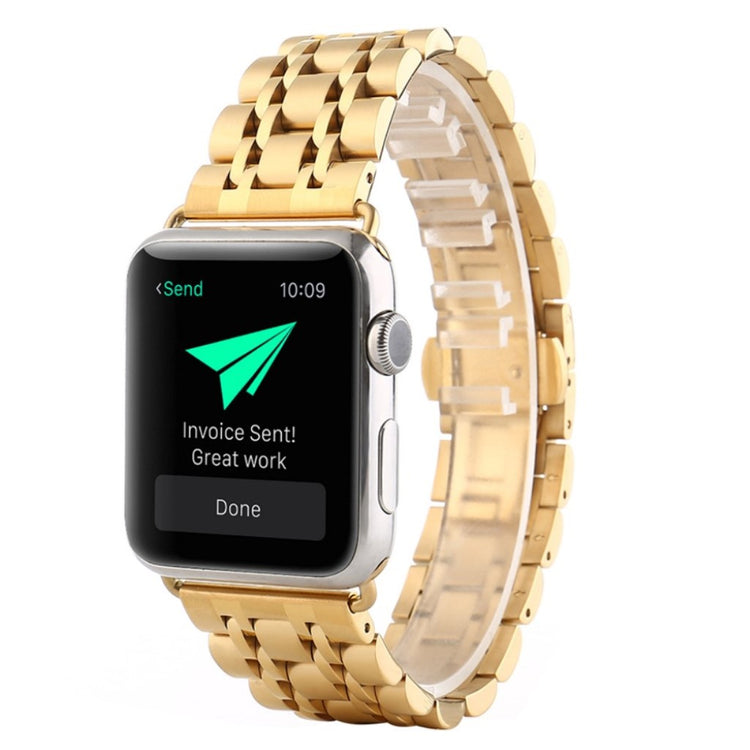 Super fint Apple Watch Series 4 44mm Metal Rem - Guld#serie_6