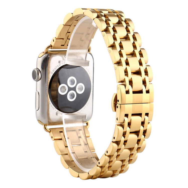 Super fint Apple Watch Series 4 44mm Metal Rem - Guld#serie_6