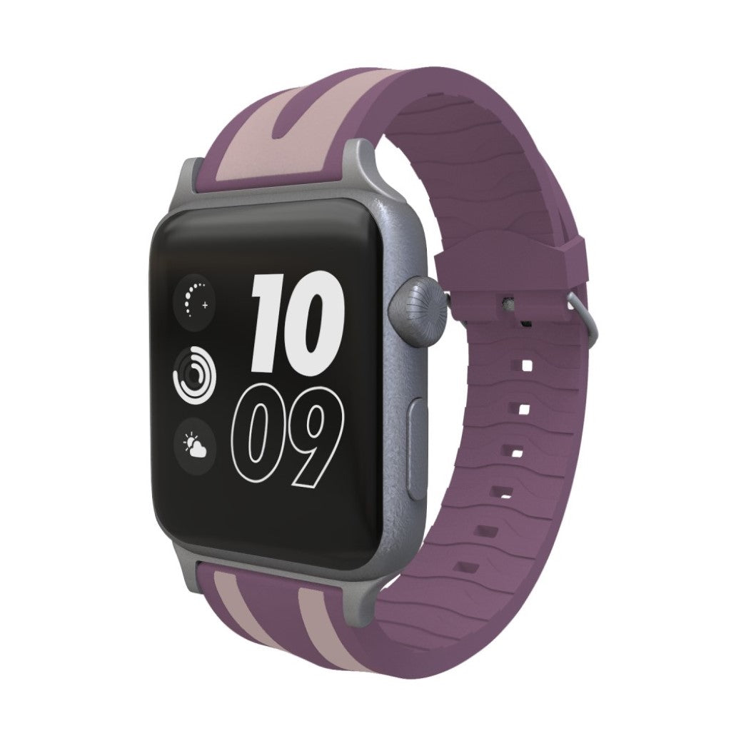 Super fantastisk Apple Watch Series 4 44mm Silikone Rem - Lilla#serie_7