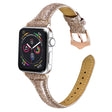 Niesamowicie Elegancki Apple Watch Series 5 40mm Skóra Naturalna Pasek