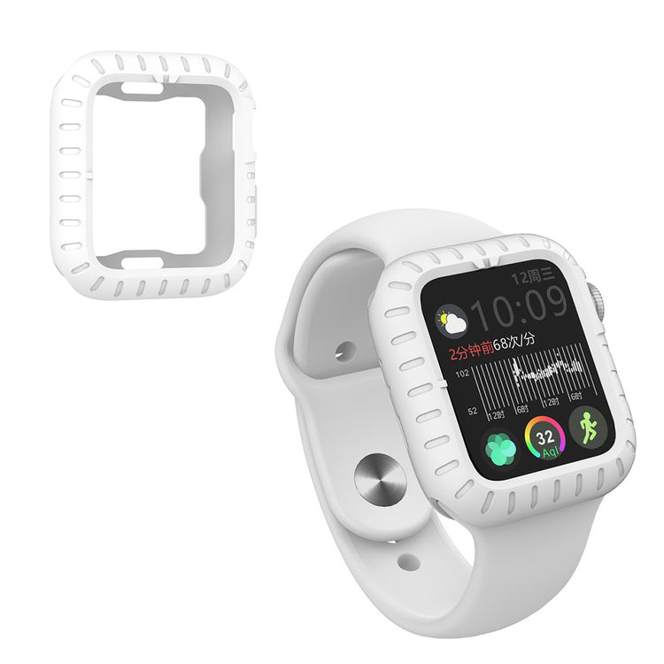 Mega Godt Apple Watch Series 5 40mm / Apple Watch 40mm Silikone Cover - Hvid#serie_2