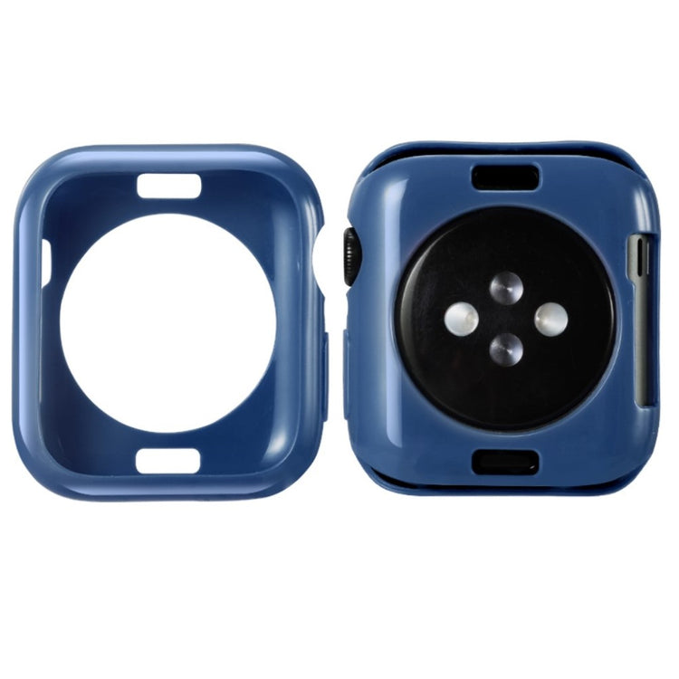 Super Fint Apple Watch Series 5 40mm Silikone Cover - Blå#serie_9