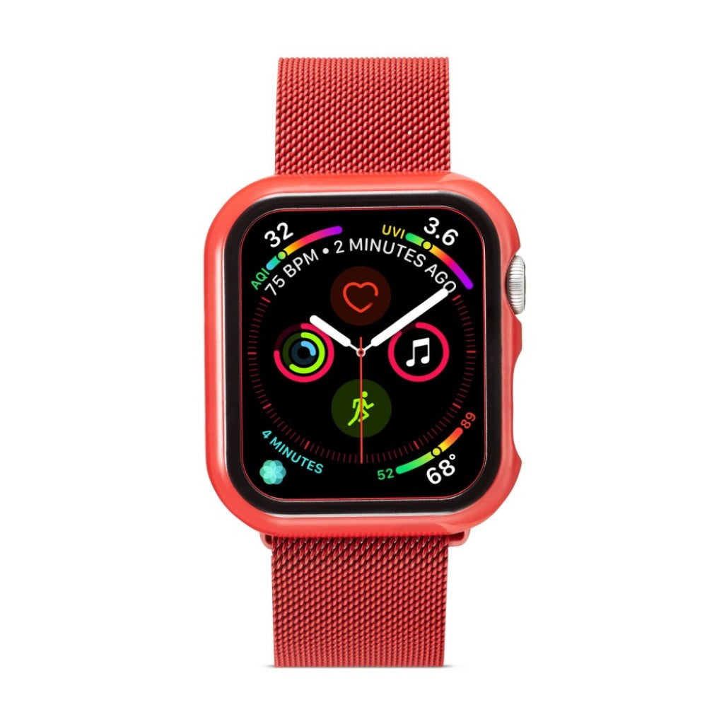 Rigtigt Godt Apple Watch Series 5 40mm / Apple Watch 40mm Plastik Cover - Rød#serie_3
