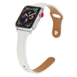 Stylowy Apple Watch Series 5 44mm Skóra Naturalna Pasek