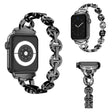 Mega Modny Apple Watch Series 5 44mm Metal I Stras Pasek