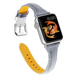 Absolutnie Wygodny Apple Watch Series 5 44mm Skóra Naturalna Pasek
