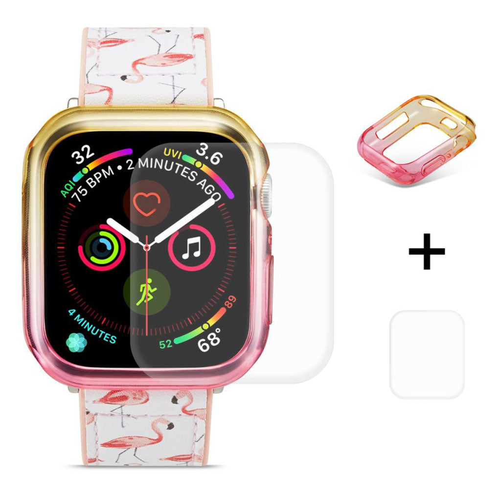 Vildt Godt Apple Watch Series 5 44mm / Apple Watch 44mm Silikone Cover - Pink#serie_2