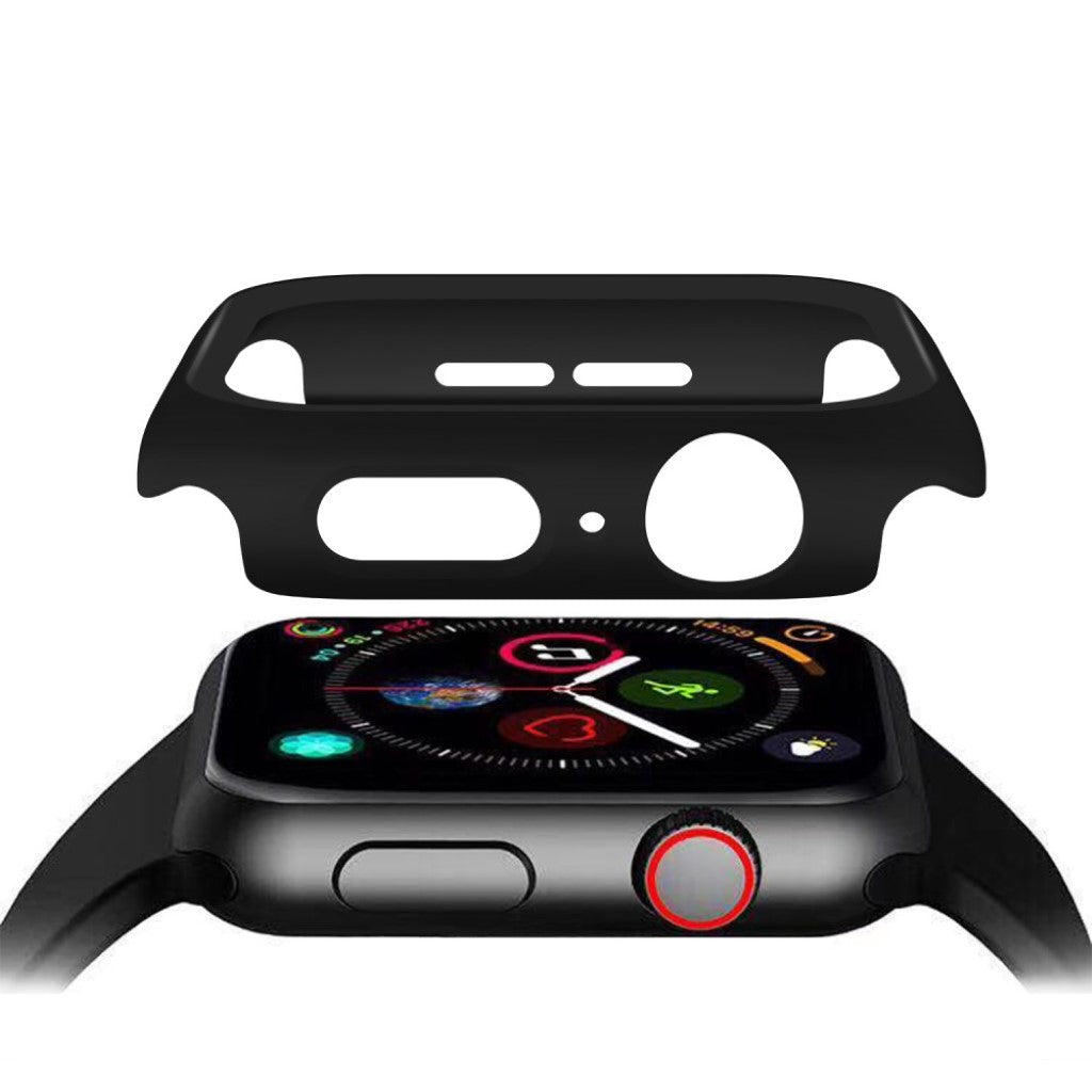 Meget Godt Apple Watch Series 5 44mm / Apple Watch 44mm Plastik Cover - Sort#serie_1