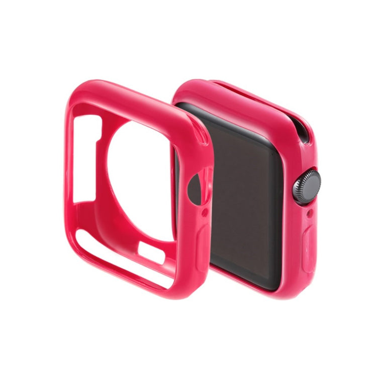 Mega Godt Apple Watch Series 5 44mm Silikone Cover - Pink#serie_4