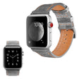 Wygodny Apple Watch Series 5 44mm Skóra Naturalna Pasek